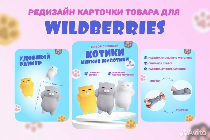 Инфографика для маркетплейсов Wildberries/Ozon нн