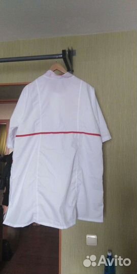 Халат белый. Размер 56 - 58