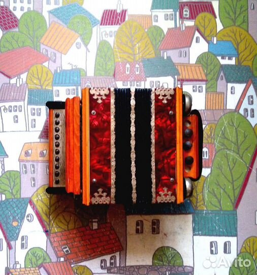 Саратовская гармошка золотая решётка