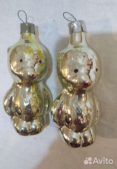 Елочные игрушки ссср, амальгама