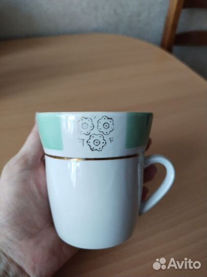 Фарфоровые чашки СССР