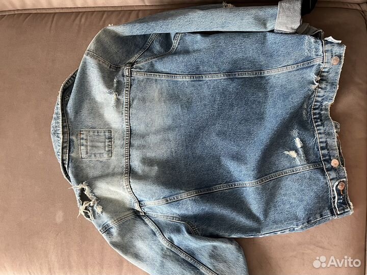 Джинсовая куртка zara
