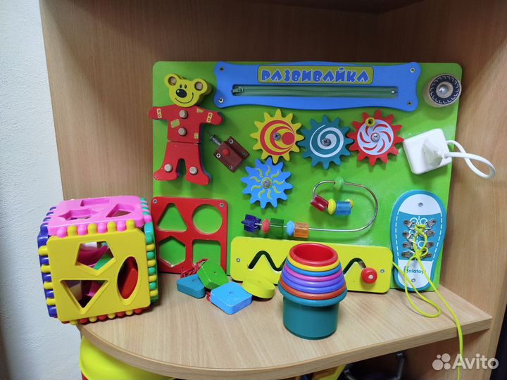 Детские развивающие игрушки бу