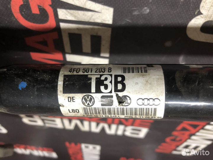 Задний левый привод Audi A6C6 4F 3.2