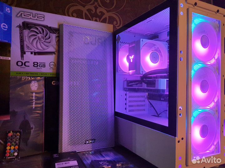 Мощный Пк для Игр RTX 4070+Core i5 12400F/B760