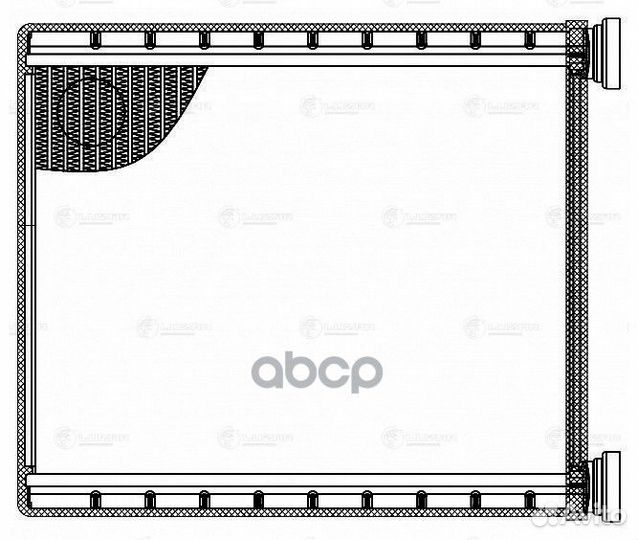 Радиатор отоп. для а/м Toyota Camry (XV40)