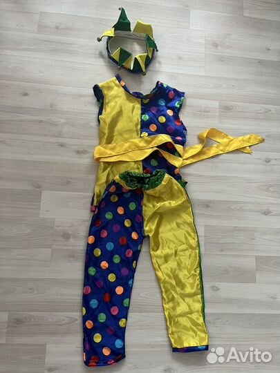 Костюм петрушки / клоуна аренда