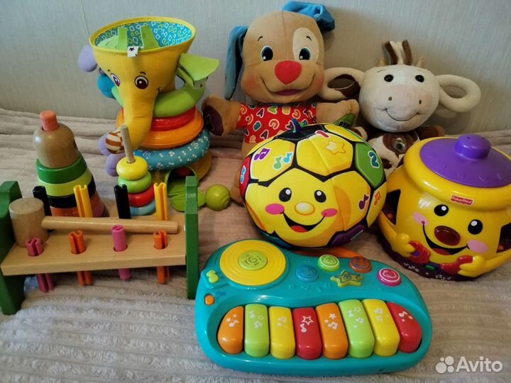 Развивающие игрушки Tiny love Fisher price IKEA
