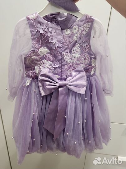 Нарядное Платье на годик 80 размер