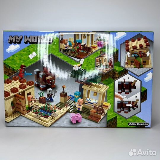 Конструктор My World 11477 «Патруль разбойников»