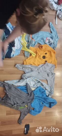 Вещи пакетом на мальчика 6-12 месяцев