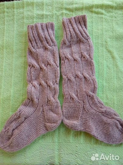 Носки вязаные женские