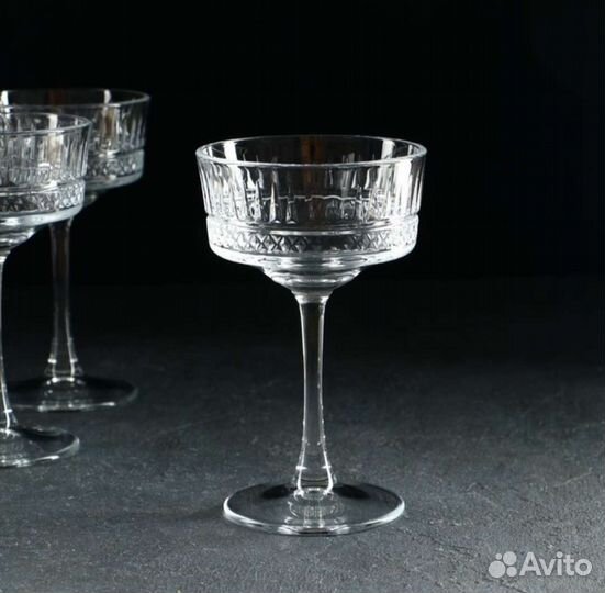 Бокалы для шампанского, 4 шт