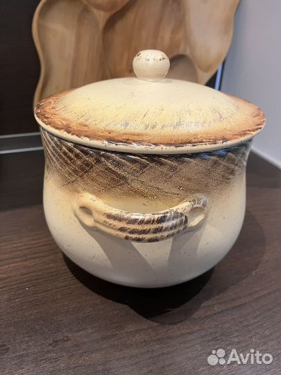 Кастрюля керамическая