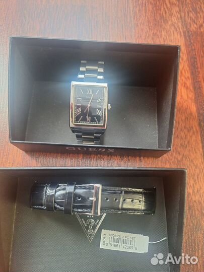 Кварцевые мужские часы guess. Модель w70017g1