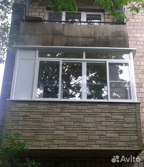 Балкон пвх под ключ
