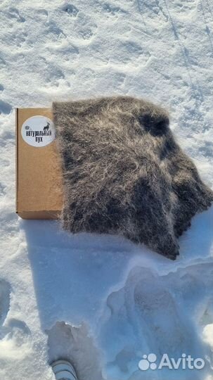 Пуховый платок шаль ручная подарок