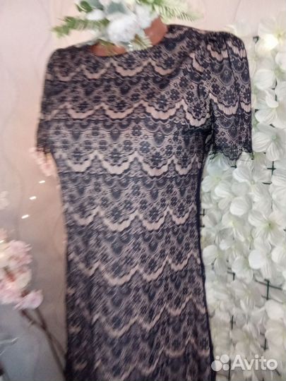 Платье-туника женское новое круженое 46-48/12