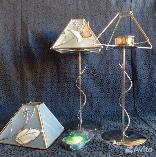 Подсвечник для чайной свечи Новый 2 шт