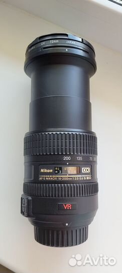 Объектив Nikon 18-200 VR супер универсал