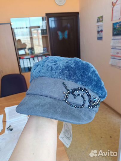 Кепка женская теплая