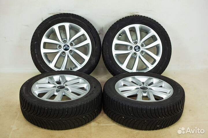 Колёса зимние kia оригинал Goodyear ultragrip ice+