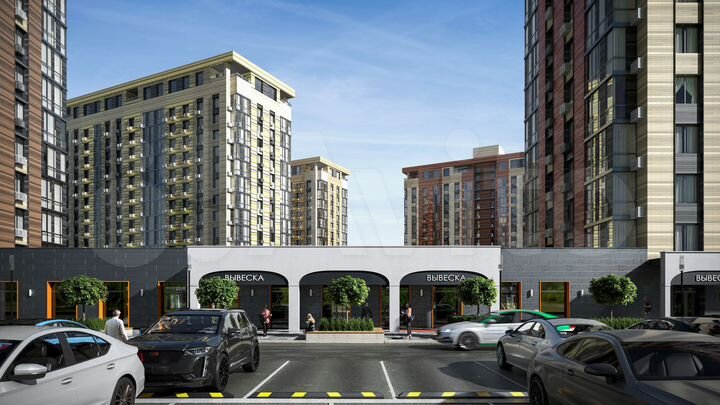 1-к. квартира, 40,1 м², 11/14 эт.