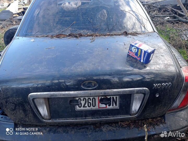 Крышка багажника Hyundai xg300