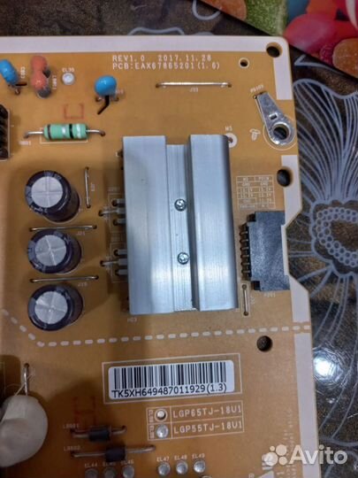 Платы тв lg55uk6200pla