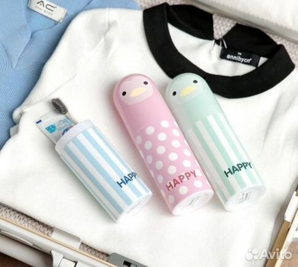 Футляр для зубной пасты и щётки