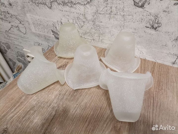 Плафоны для люстры 5 шт