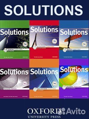 Solutions разные издания + teacher's book