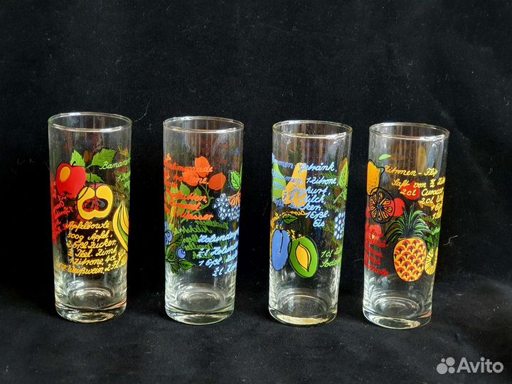 Стаканы стекло гранёные СССР