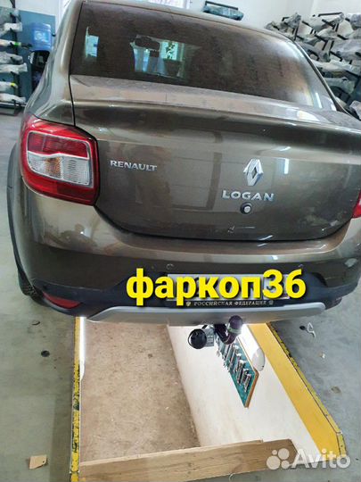 Фаркоп renault logan R114-A