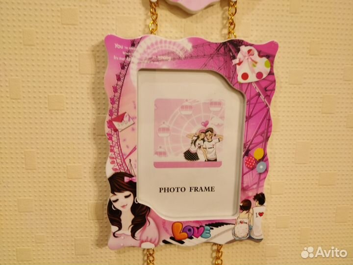 Фоторамки на 3 фото подвесные