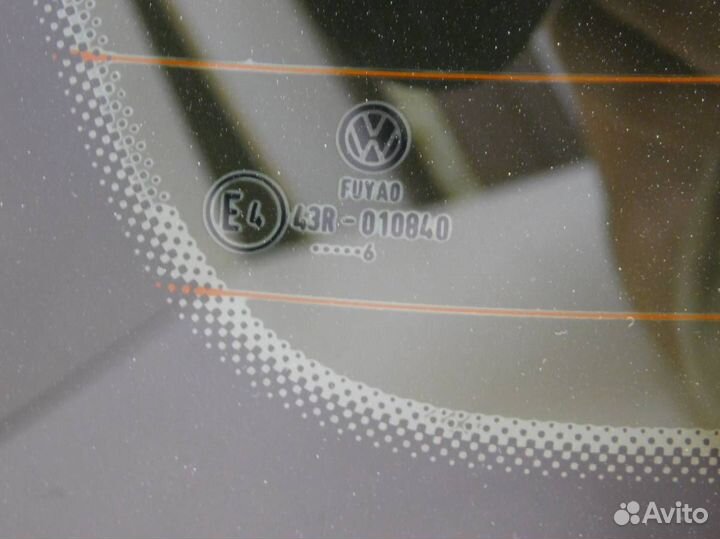 Стекло заднее Volkswagen Polo MK5 2011-2020