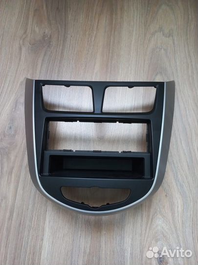 Рамка для магнитолы hyundai solaris