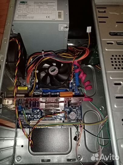 Системный блок сломанный