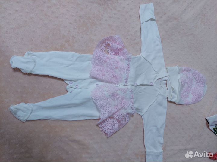 Конверт на выписку для девочки зима