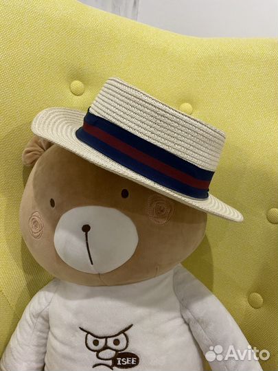 Шляпа женская соломенная