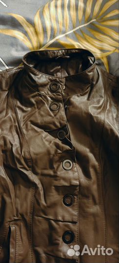 Куртка кожаная женская 42 44