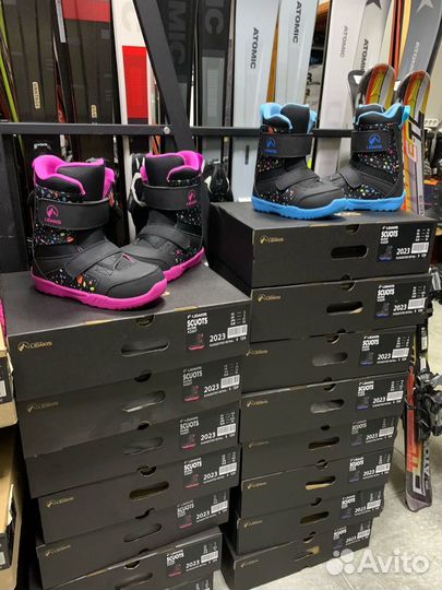 Детские ботинки для сноуборда Lidakis 27-35 р-ры