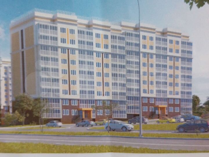 1-к. квартира, 37,4 м², 4/9 эт.