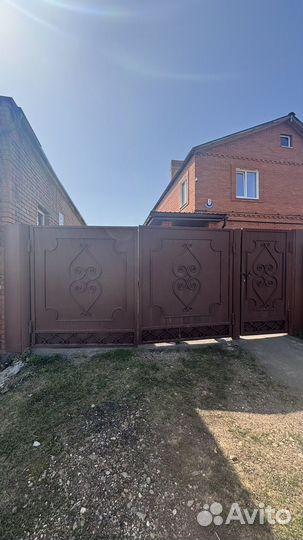 Ворота распашные бу