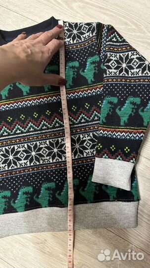 Свитер новогодний next 110