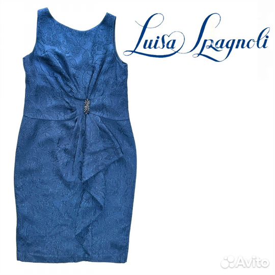 Luisa Spagnoli р 48 50 платье вечернее нарядное