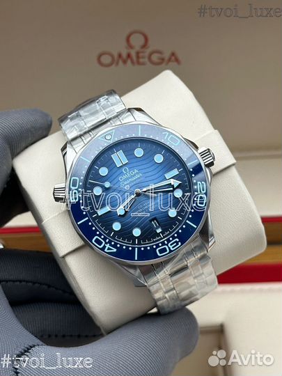 Часы omega seamaster 300m summer blue