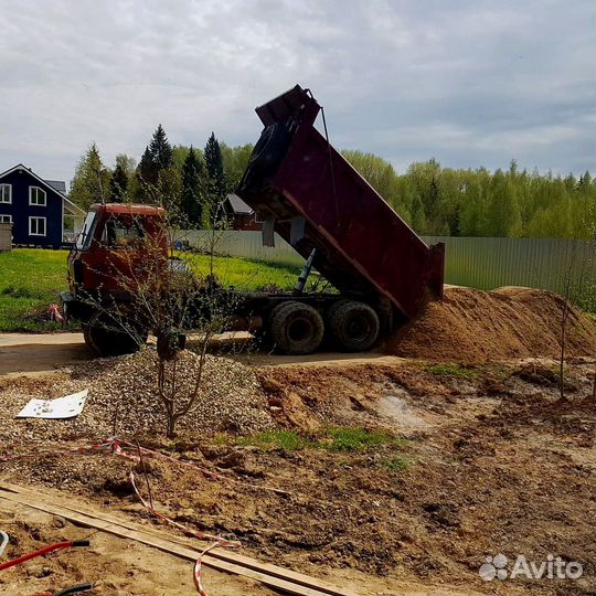 Песок речной доставка