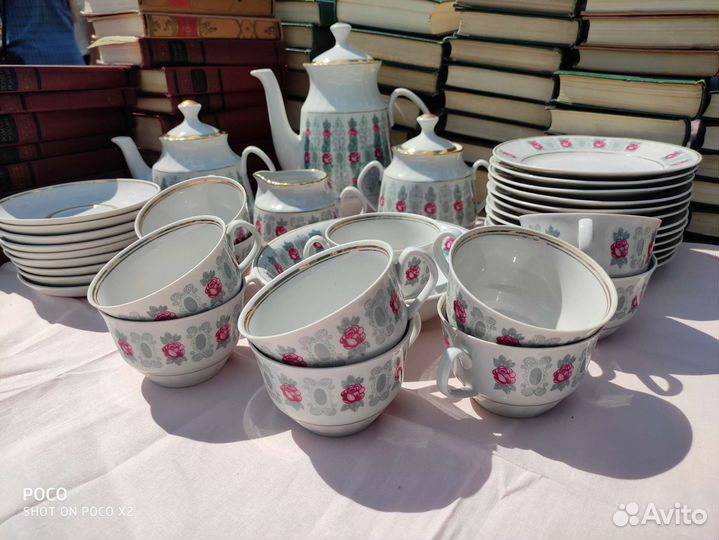 Чайно кофейный сервиз Рига