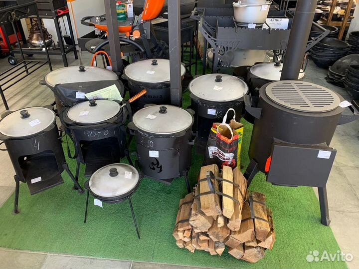 Казан 12 литров с крышкой